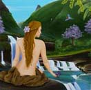 The Eternal Fountain - Acrylic on canvas