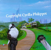Acrylic Painting G'day Paradise